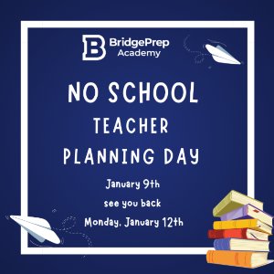 No School Teacher Planning Day